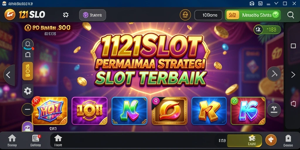 Tampilan permainan 1121SLOT yang menegangkan dan menarik.