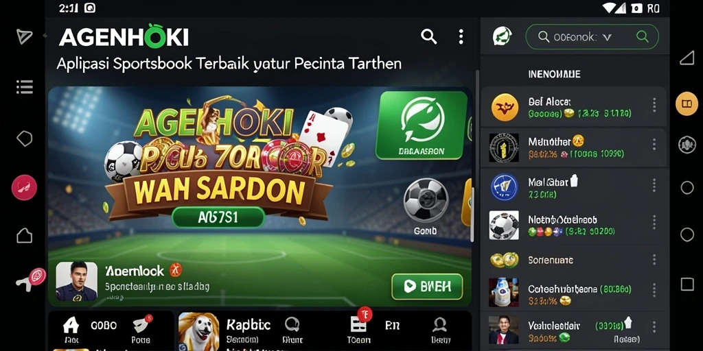 Tampilan gameplay interaktif dan seru dari AGENHOKI.