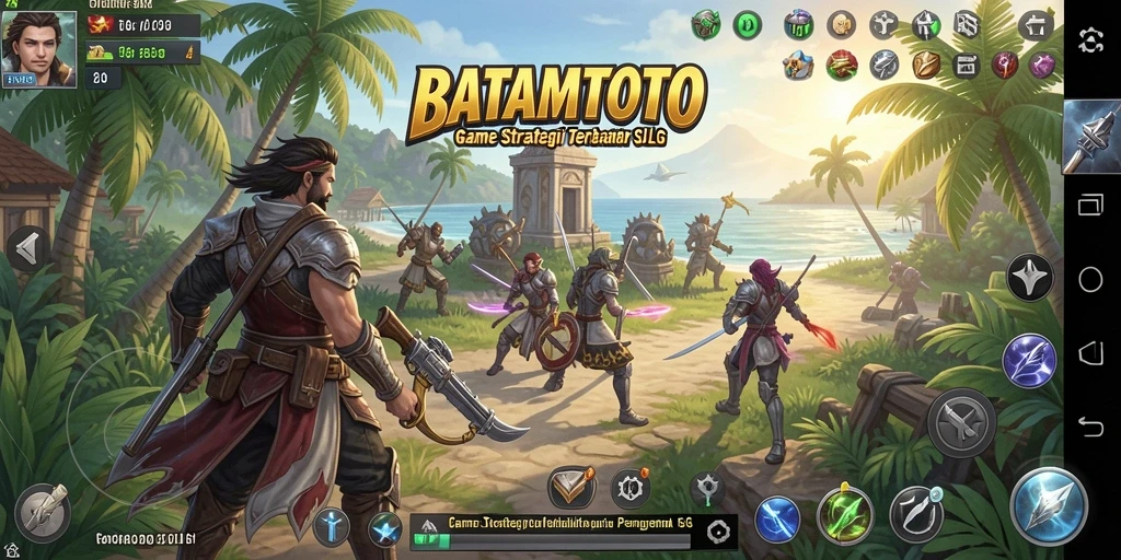 Tampilan menarik dari gameplay strategis <strong>BATAMTOTO</strong> yang dinamis.