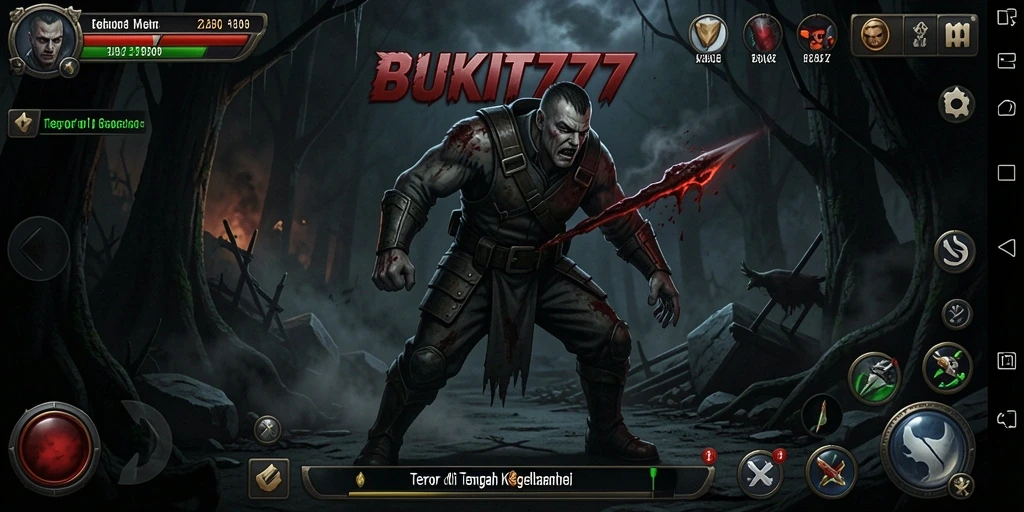 Gameplay menyeramkan di BUKIT777 dengan suasana yang mencekam.