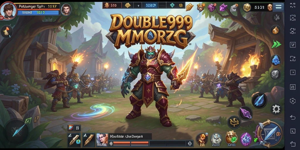 Tampilkan gameplay menarik dari dunia MMORPG DOUBLE999.