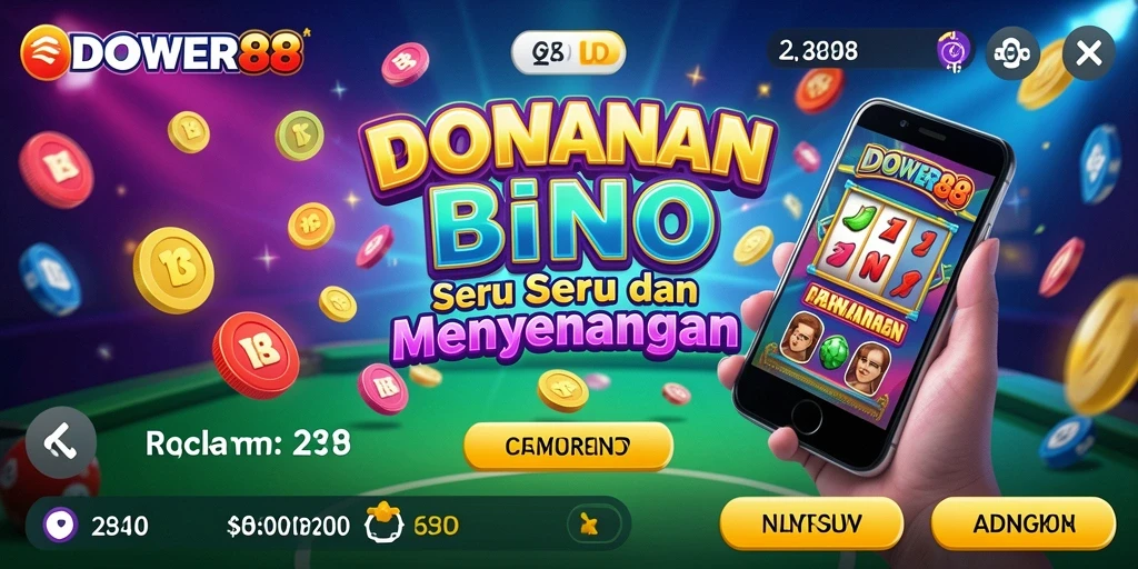 Tampilan gameplay DOWER88 yang mengasyikkan dan interaktif.