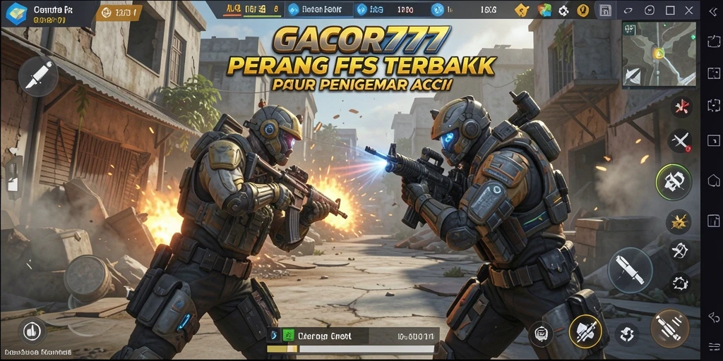 Tampilan mendebarkan dari pertempuran intens dalam GACOR777.