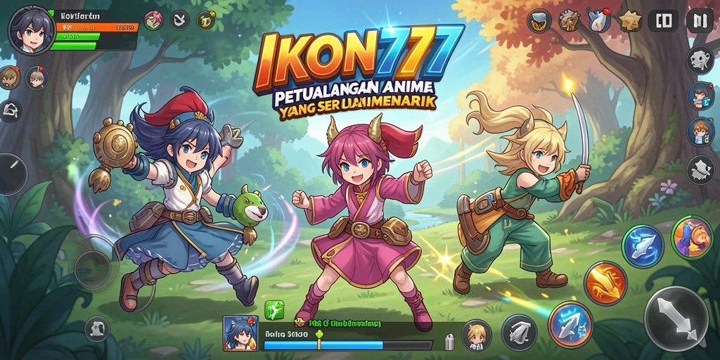 Tampilan gameplay <strong>IKON777</strong> yang penuh aksi dan grafis menawan