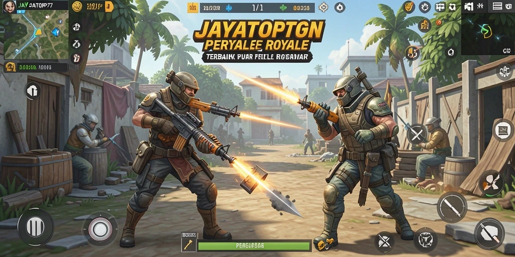 Tangkapan layar gameplay menampilkan aksi seru dalam JAYATOP77.