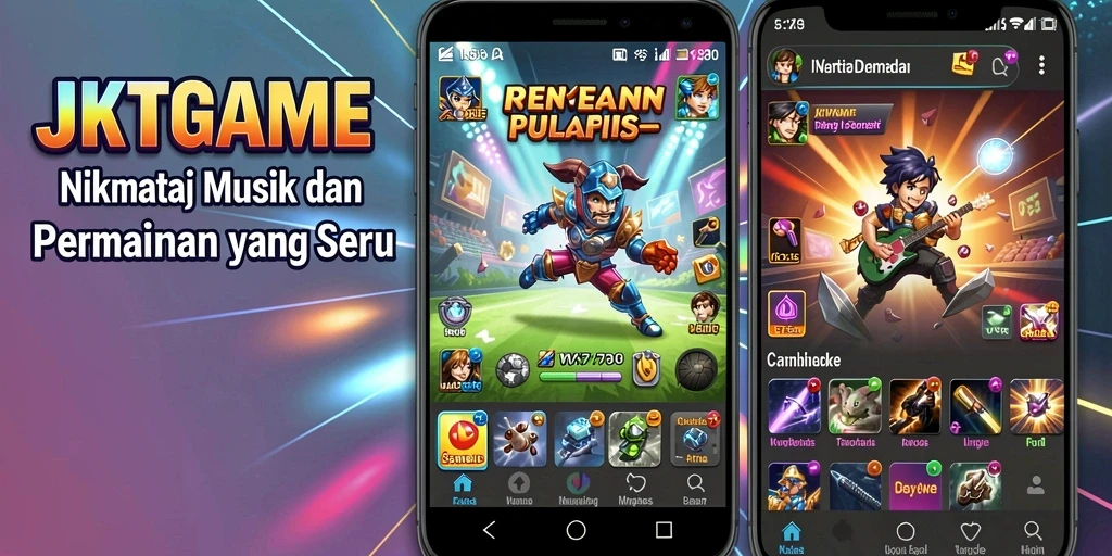 Tampilan gameplay JKTGAME yang seru dan interaktif.