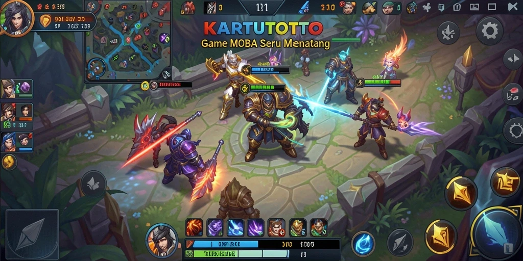 Gameplay seru di KARTUTOTO dengan strategi tim yang mendebarkan.