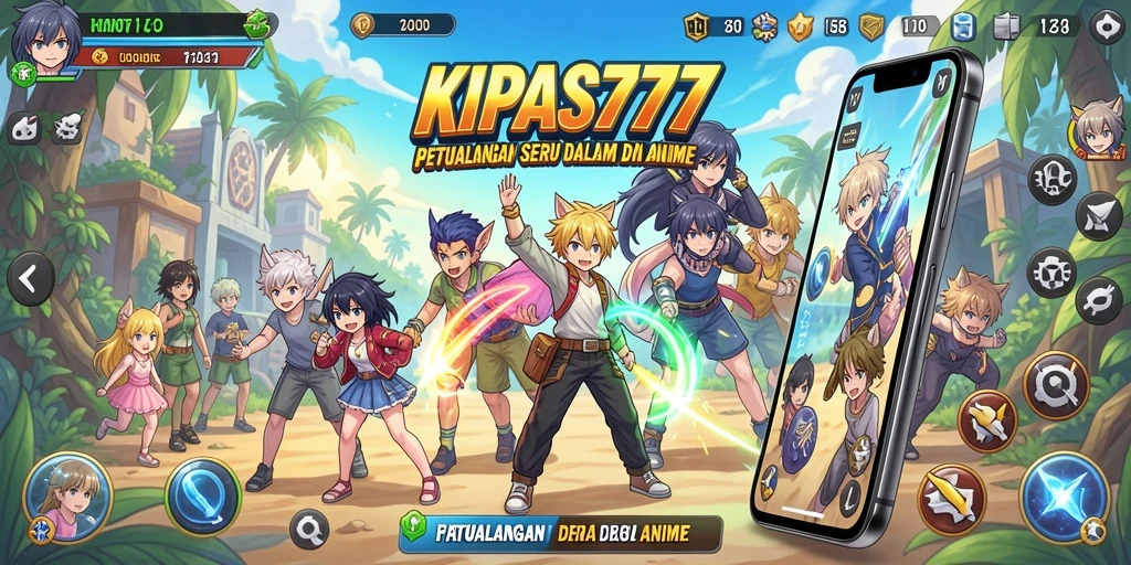 Tampilan menawan gameplay KIPAS777 yang penuh petualangan.