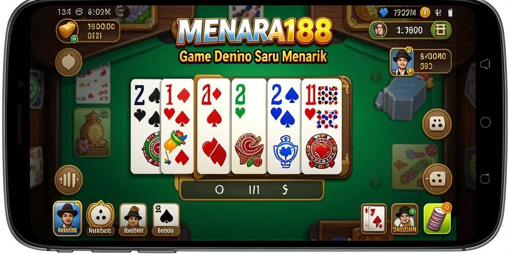 Tampilan gameplay seru di MENARA188 dengan berbagai pilihan mode Domino.