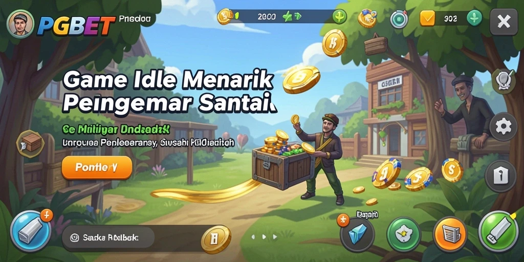 Tampilan gameplay PGBET yang seru dan penuh aksi Idle.