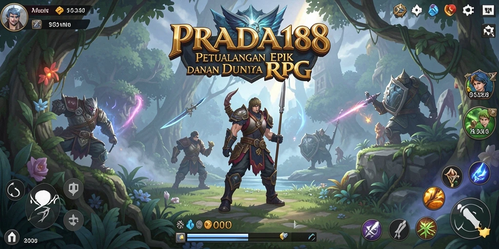 Tangkapan layar menampilkan aksi seru dalam gameplay RPG.