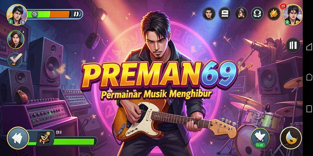 Tampilan gameplay menarik dengan irama musik yang ceria.