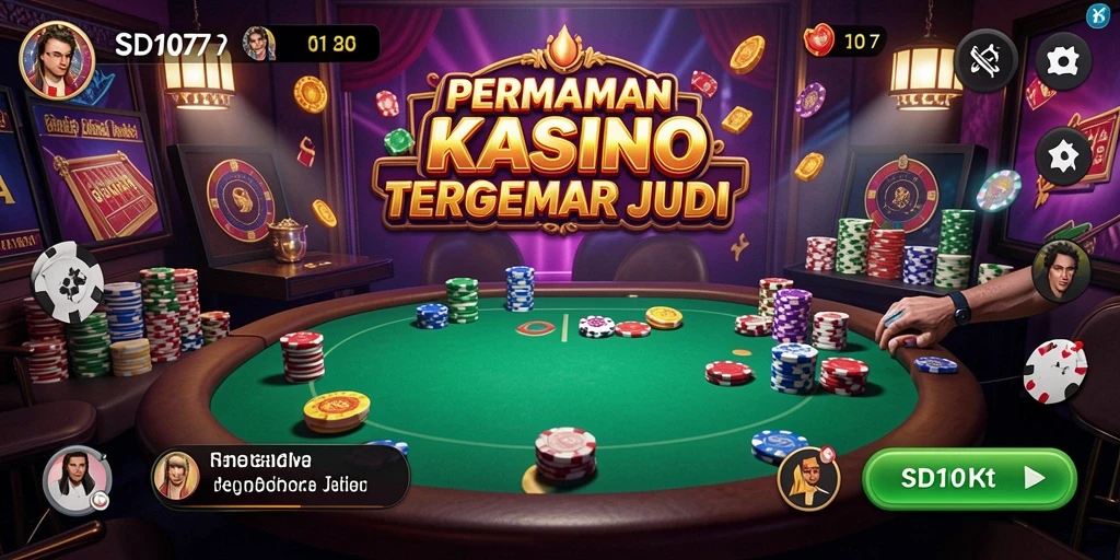 Tampilan menarik dari gameplay SD107 dalam dunia Kasino.