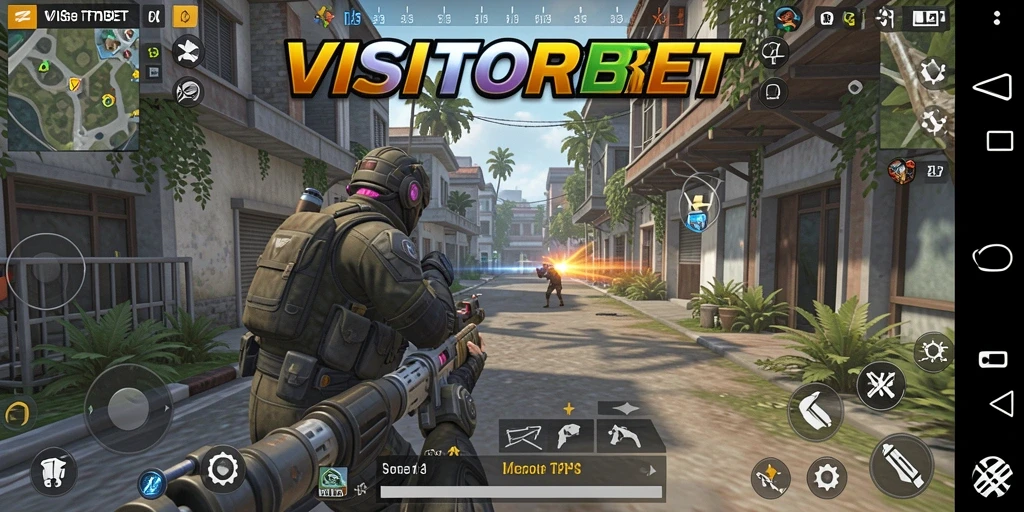 Tampilan gameplay <strong>VISITORBET</strong> yang menegangkan dan mendebarkan.