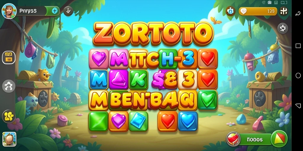 Gameplay ZORTOTO yang menantang dan seru dengan grafis menarik.