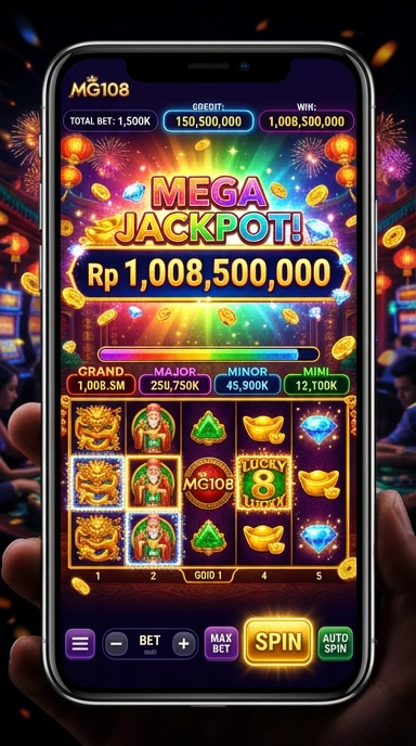Deskripsi aplikasi dengan rating pengguna di mg108.